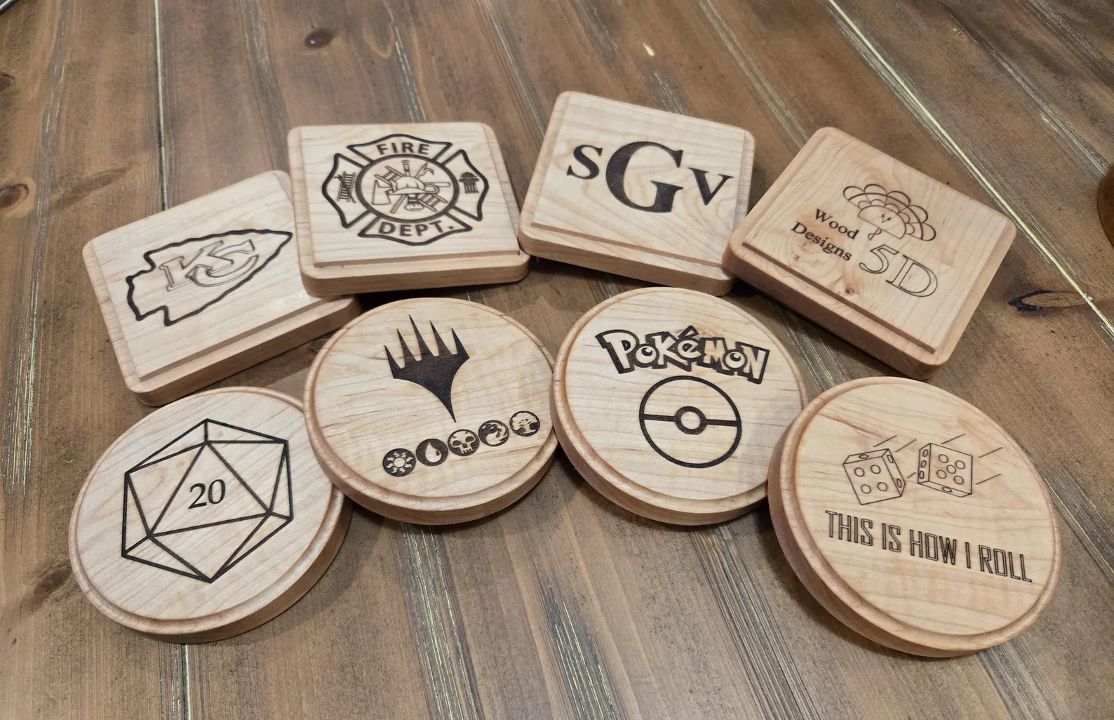 custom engraved coasters